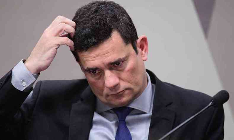 Srgio Moro sofre mais uma derrota com a retirada da proposta(foto: Pedro Franca/Agencia Senado)