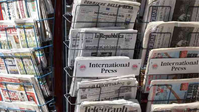 Jornais de todo o mundo chamaram ateno para troca de comando nas Foras Armadas, alm de noticiar descontrole da pandemia de covid(foto: BBC)