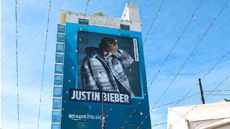 Cartaz de Justin Bieber