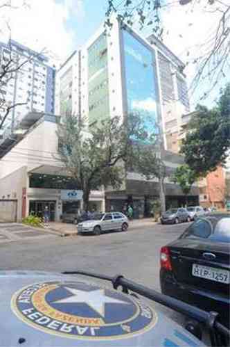 Mandados de busca e apreenso foram cumpridos na sede do IMDC, no bairro Funcionrios, em Belo Horizonte(foto: Leandro Curi/EM/D.A Press)