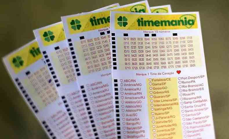 Timemania 1804 sorteia hoje (5/7) R$ 43 milhões - Nacional - Estado de Minas