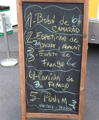 Menu brasileiro traz op��es da culin�ria tupiniquim para brasileiros e espanh�is(foto: Marcelo Bechler)