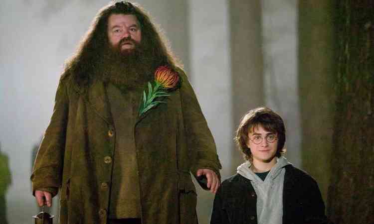 Hagrid e Harry Potter