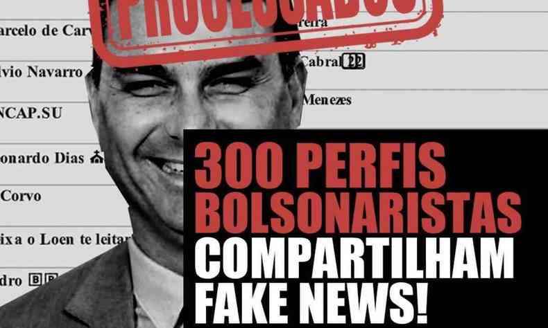Foto de fake news de bolsonaristas