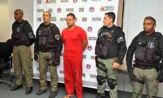 Juliano Aparecido de Oliveira foi preso em churrasco e confessou o atentado(foto: Ramon Lisboa/EM/D.A.Press)
