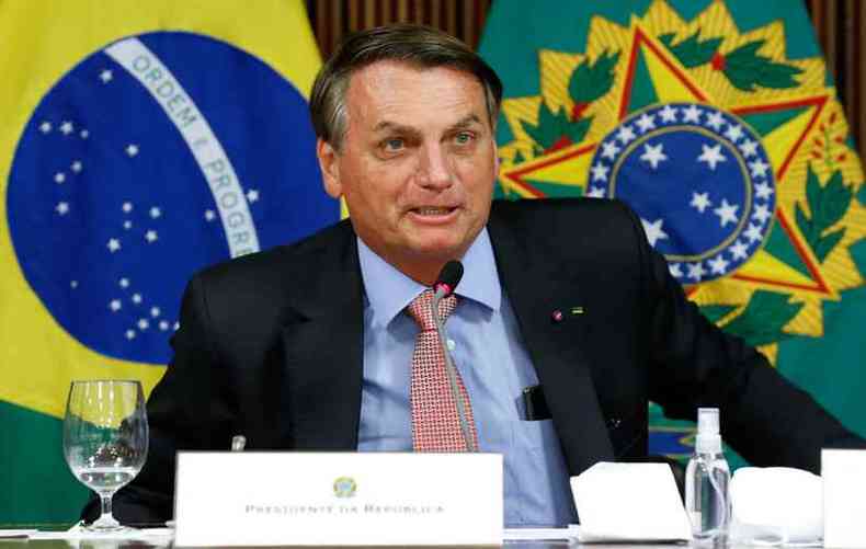 Bolsonaro ironizou decisão do YouTube que removeu vídeos do presidente falando sobre cloroquina(foto: Alan Santos/PR)