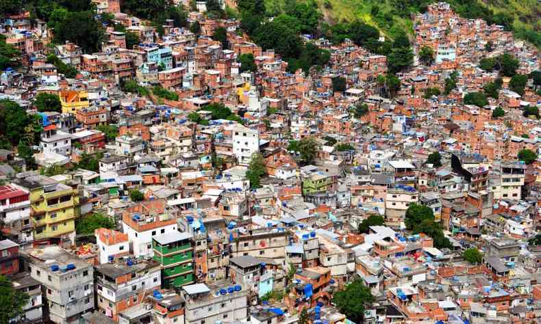 Rocinha, no Rio de Janeiro (foto: Wikimmedia Commons )