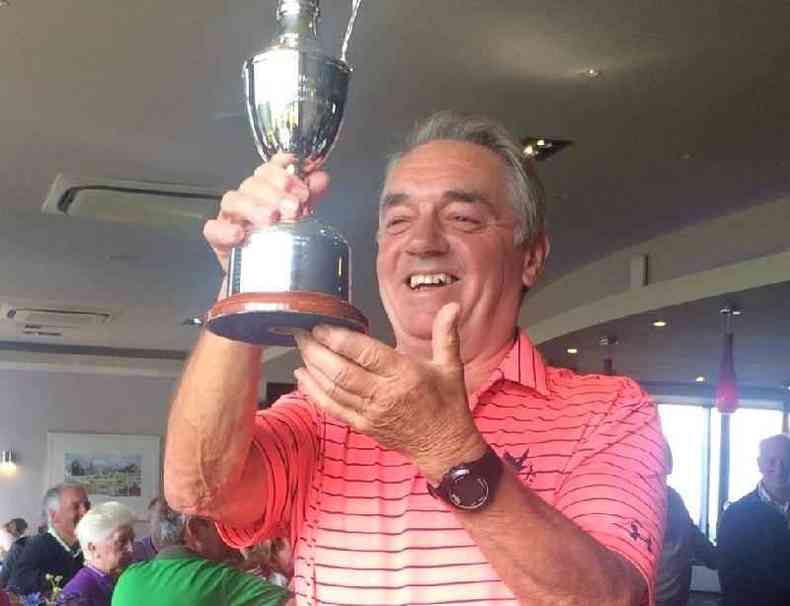 Malcolm Brown venceu um torneio de golfe em 2019(foto: Malcolm Brown)