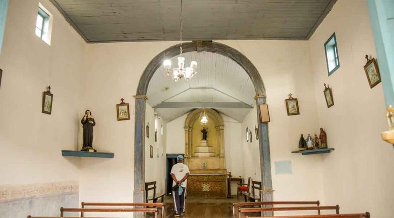 Interior da Capela de Santo Antnio