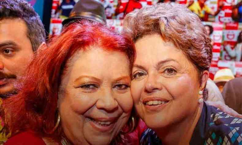 Beth Carvalho j declarou que votou em Dilma para presidente da Repblica(foto: Reproduo/Internet)