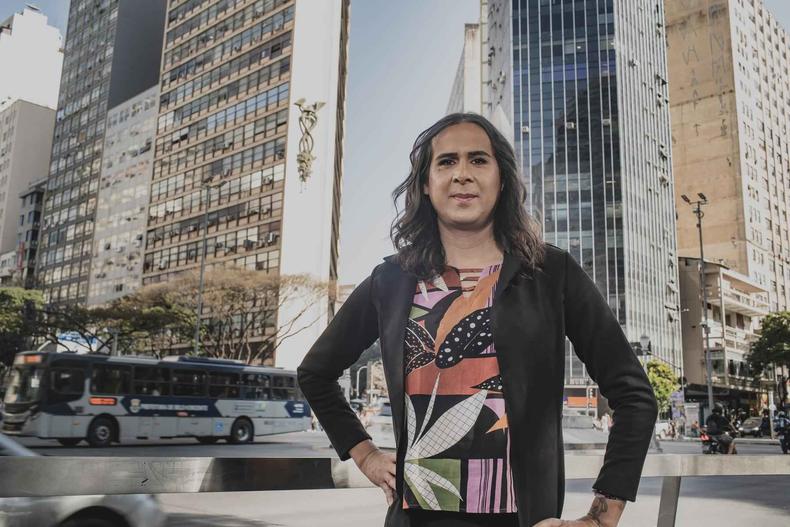 Bruna Brand Duda Salabert no Centro de BH