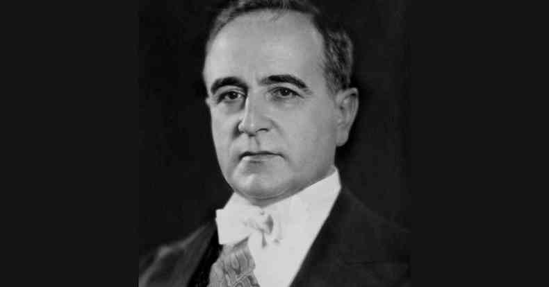 Getúlio Vargas em foto preto e branca
