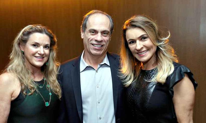 Virginia Bartolomeo, Mauro e Lilian Tunes(foto: Edy Fernandes/Divulgacao) Virginia Bartolomeo, Mauro e Lilian Tunes(foto: Edy Fernandes/Divulgacao)