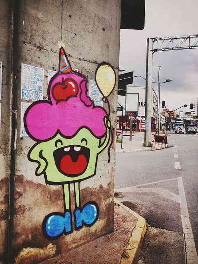 Bolinho se tornou cone do Grafite em BH
