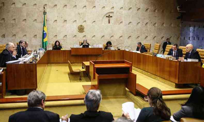Resultado final do julgamento dever afetar 999 casos que esto suspensos nas instncias inferiores da justia(foto: Jose Cruz/Agncia Brasil )
