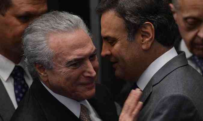 Acio se encontrou com o presidente Temer nesta tera-feira, quando teria tratado do assunto(foto: Fabio Rodrigues Pozzebom/Agencia Brasil)