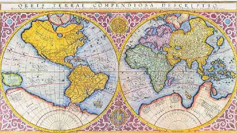 mapa do século 16