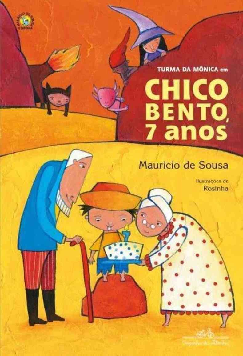'Chico Bento, 7 anos', de Mauricio de Sousa, ganha releitura em livro infantil(foto: Companhia das Letrinhas/Divulgao)