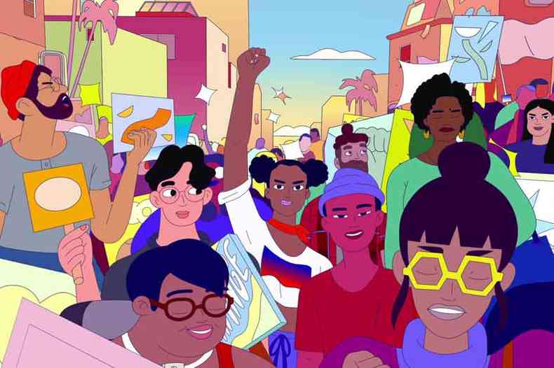 Srie de animao ''Lies de cidadania'' d nfase aos direitos civis por meio de msicas originais (foto: Netflix/Divulgao)