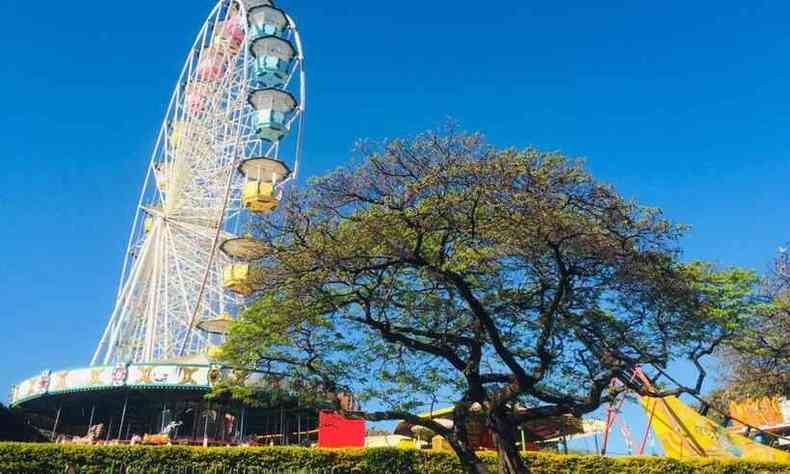 Vista do Parque Guanabara, na Regio da Pampulha, em Belo Horizonte(foto: Edesio Ferreira/EM/D.A Press)