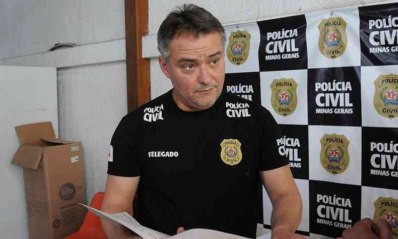 O delegado Quinto exalta o trabalho da Polcia Civil, que encontrou o fugitivo em uma semana