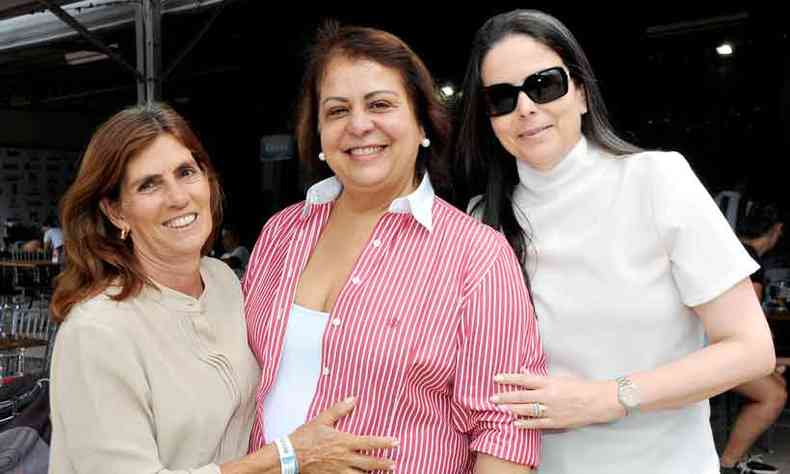 Carmita Diniz, Patrcia Soutto Mayor e Rachel Gaetani(foto: marcos veira/EM/D.A Press.)