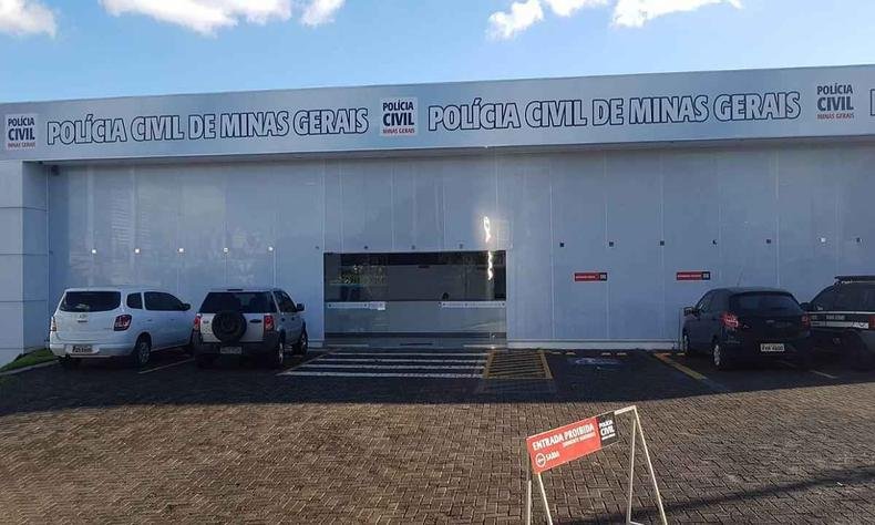 Fachada do pr�dio da Pol�cia Civil