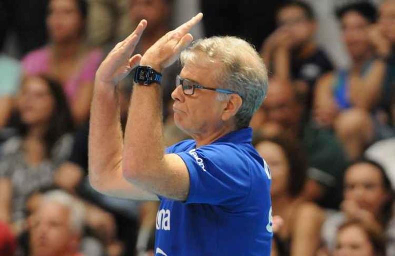 Bernardinho se filiou ao Partido Novo e chegou a falar de propostas de campanha com a imprensa(foto: Marcos Vieira/EM/D.A Press)