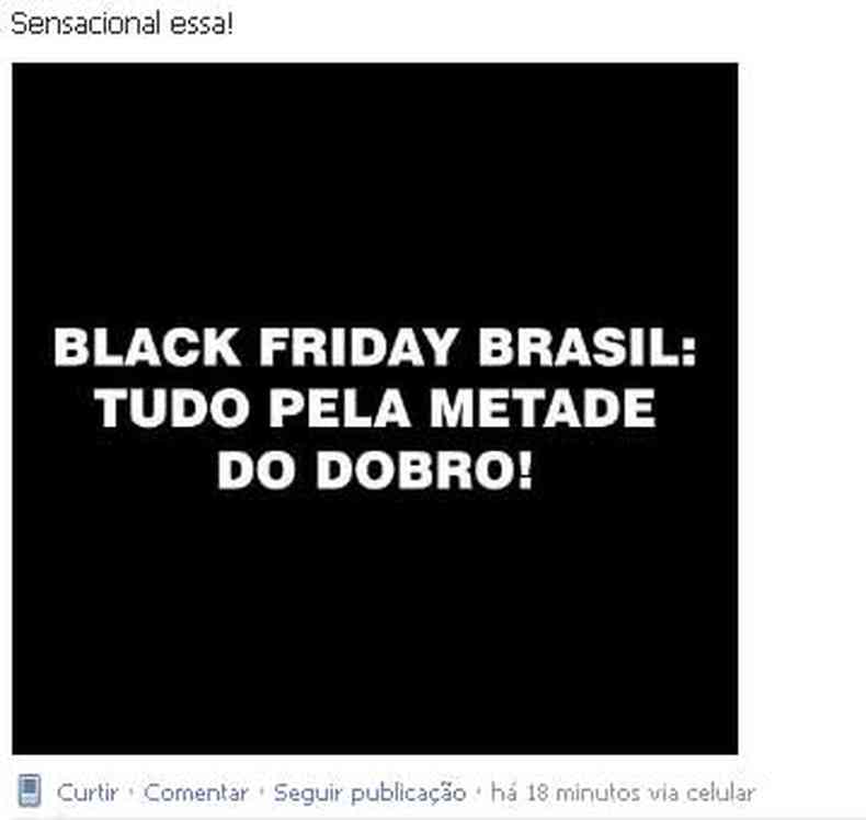 Usurio do facebook critica edio brasileira 