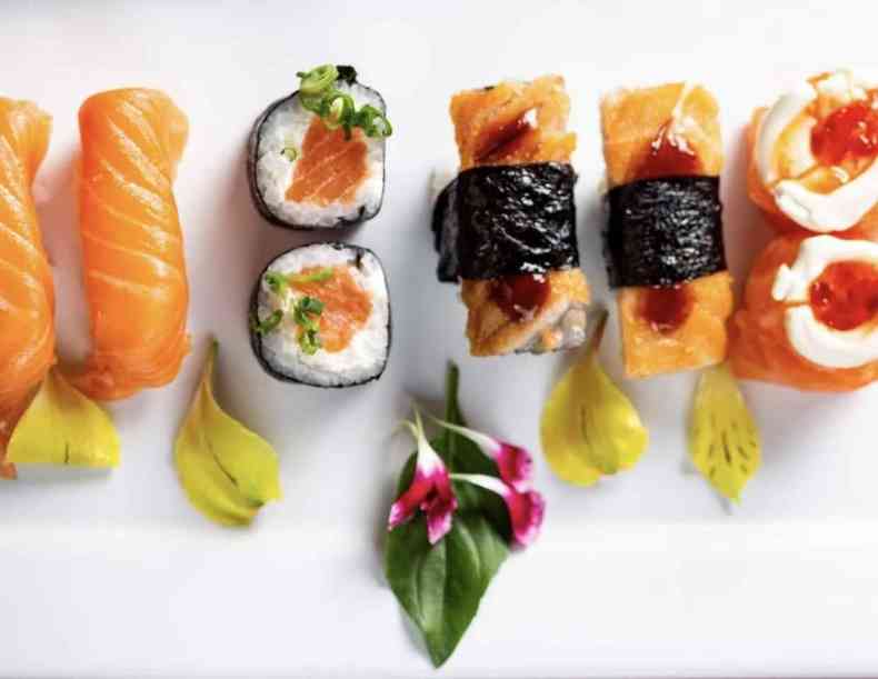 Combinado de sushis