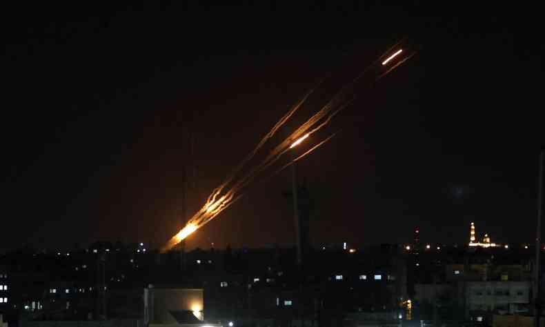 Ataque realizado da Faixa de Gaza em direo a Israel