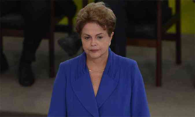 Outros 74% dos entrevistados disseram que no confiam em Dilma(foto: Jos Cruz/Agencia Brasil )