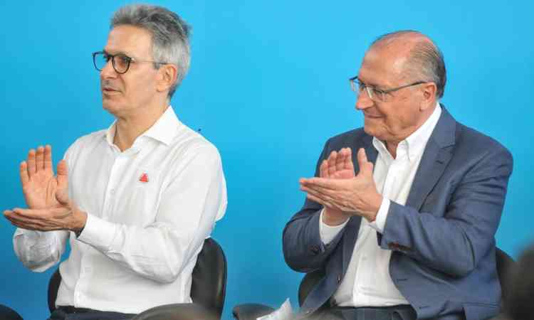 Romeu Zema e Geraldo Alckmin
