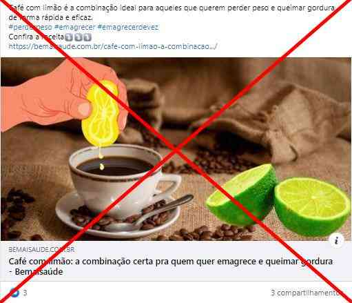 Café com limão para perder peso: uma tendência ineficaz e até perigosa -  Internacional - Estado de Minas
