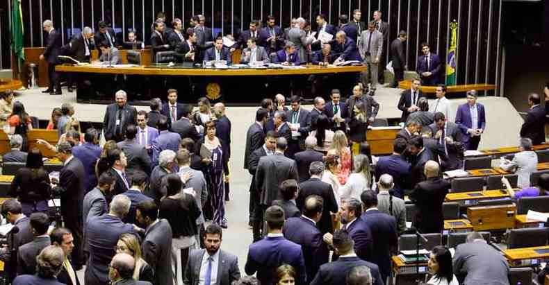 Diviso democrtica entre os poderes da Cmara dos Deputados e do Senado e do Executivo est sendo respeitada(foto: Luis Macedo/Cmara dos Deputados - 18/9/19)