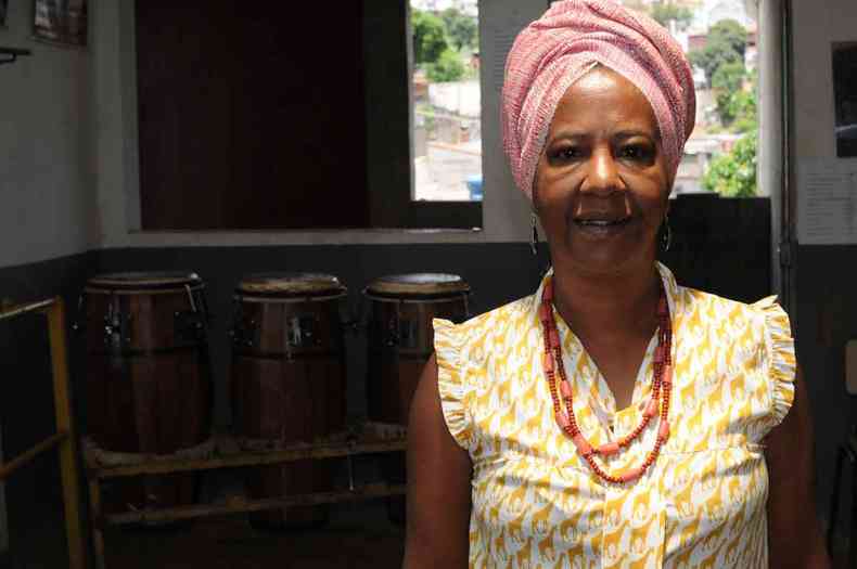 Makota Kidoialê, de 51 anos, uma das lideranças do Quilombo Manzo