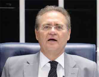 Renan usou a prerrogativa de exonerar funcionrios que ocupam cargos de confiana no Senado(foto: Jefferson Rudy/Agncia Senado)