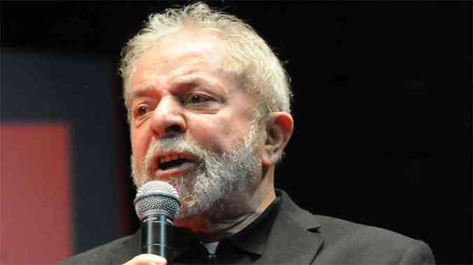 O ex-presidente Luiz Incio Lula da Silva nega, por meio de assessoria, envolvimento em ilcitos investigados pela Polcia Federal(foto: Marcos Vieira/EM/D.A Press)