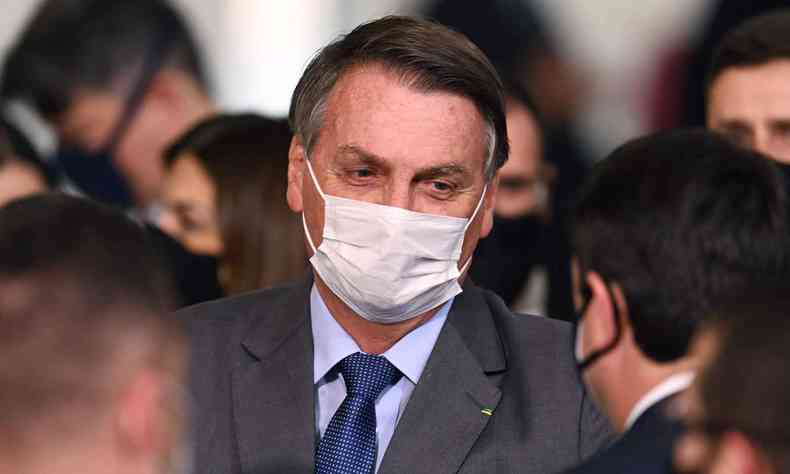 Bolsonaro disse que, se houver corrupo dentro do seu governo, vai agradecer a quem apontar os desvios(foto: EVARISTO SA / AFP)