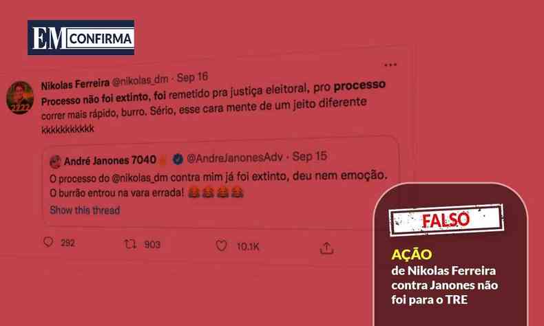 Print de tweet