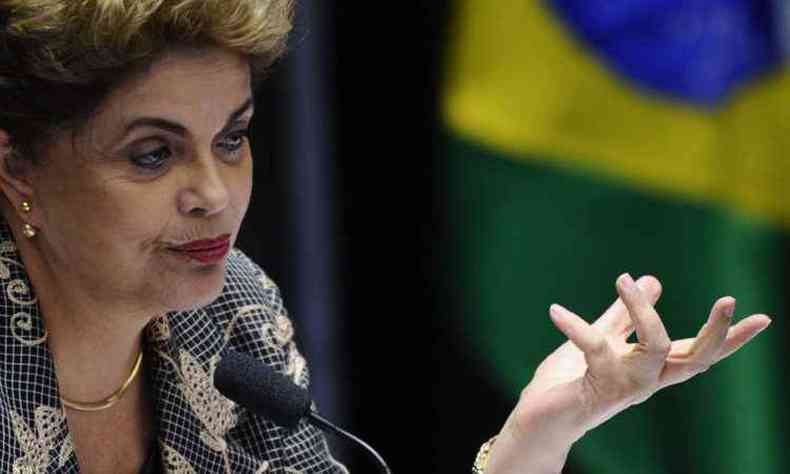 Dilma continua ativa nas redes sociais(foto: Marcos Oliveira/Agncia Senado)