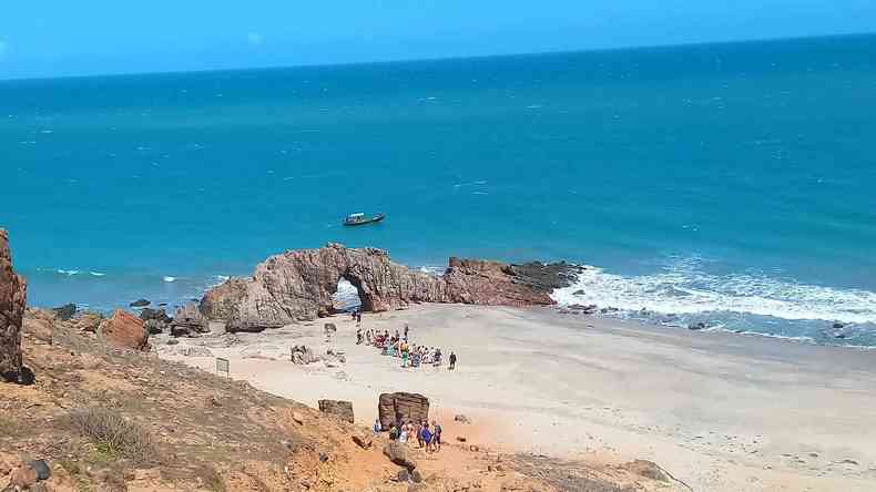 Pedra Furada, em Jeri