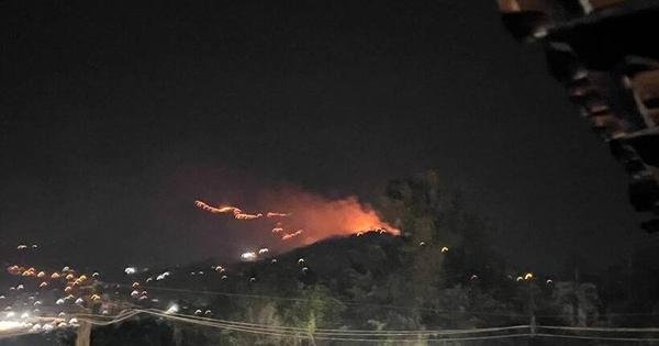  Incêndio em vegetação ameaça atingir casas em Nova Lima  