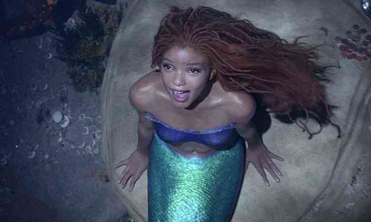 Ariel em 'A pequena sereia'