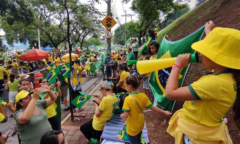 Manifestao bolsonarista em BH