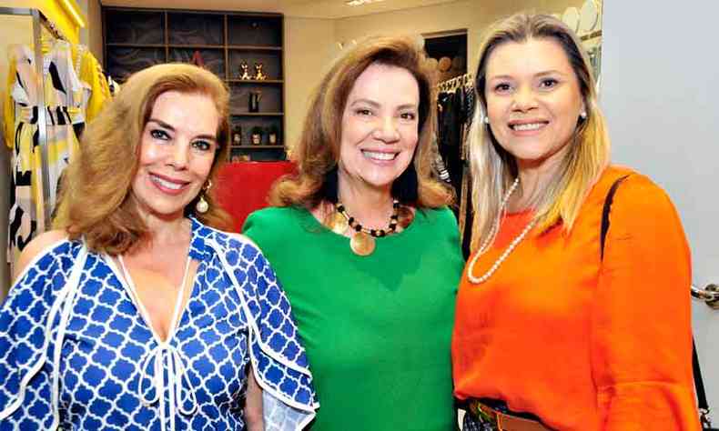Denise Guerra, Ana Lucia Rodarte e Giselle Lopes(foto: marcos vieira/em/d. a press)