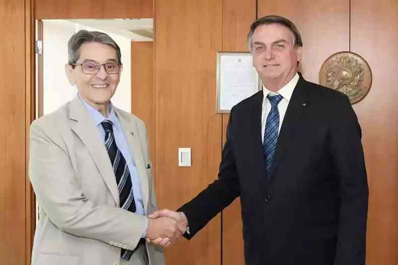 Roberto Jefferson e Bolsonaro