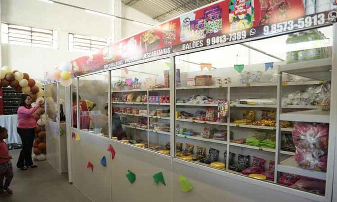 A Pedreira Feira Shopping tem 60 boxes(foto: Divulgação/comunicação) A Pedreira Feira Shopping tem 60 boxes(foto: Divulgação/comunicação)