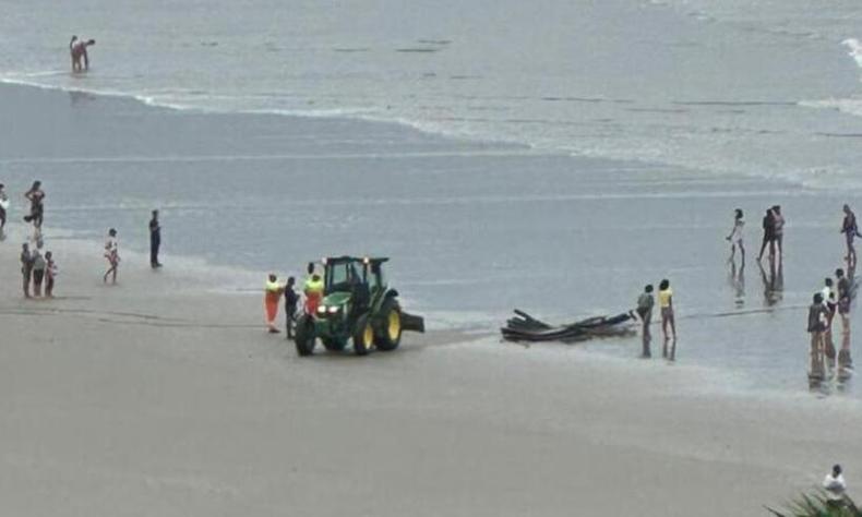 praia em Bertioga