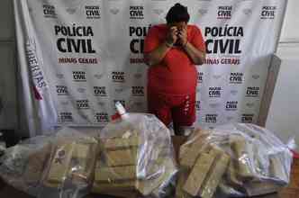 Mulher foi presa na semana passada no Bairro Aparecida, Regio Noroeste de Belo Horizonte(foto: Divulgao PCMG)